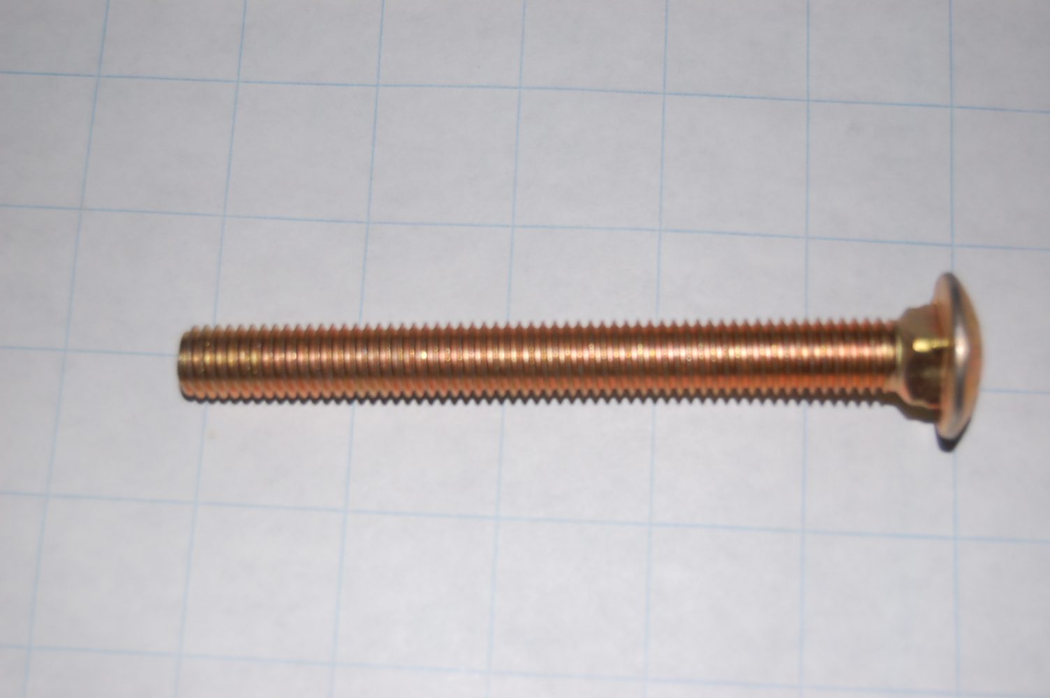 a long metal screw