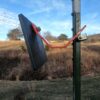 Fail safe hanger on 8 inch square target