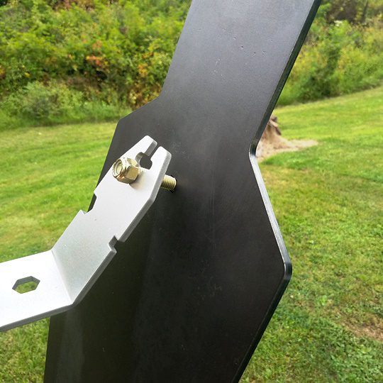 Standard Hanger 2 inch bolt mount on IPSC AC zone target