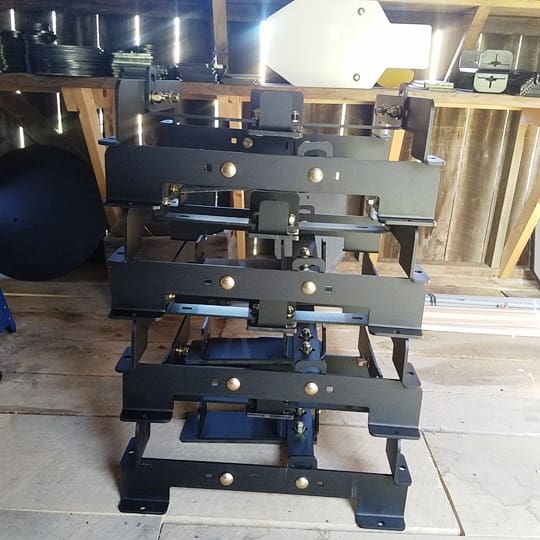 Hang Fast T Post Stand stacked 5 units high